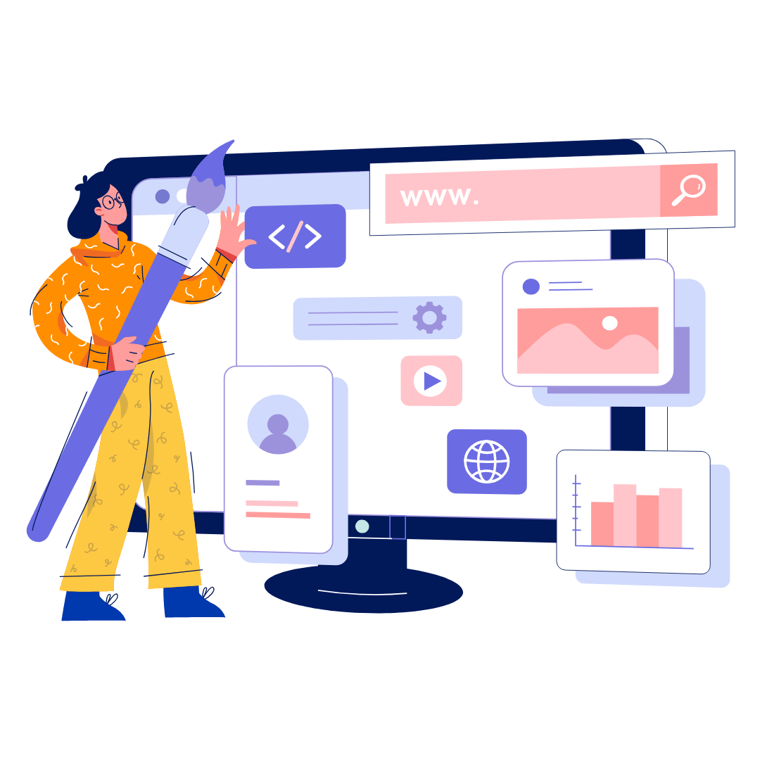 Modern web development process and technologies